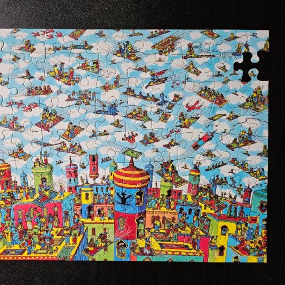 VINTAGE‎ Deadstock Where's Waldo - The Carpet Flyers - 100+ Puzzle - Missing 1p - Picture 9 of 9